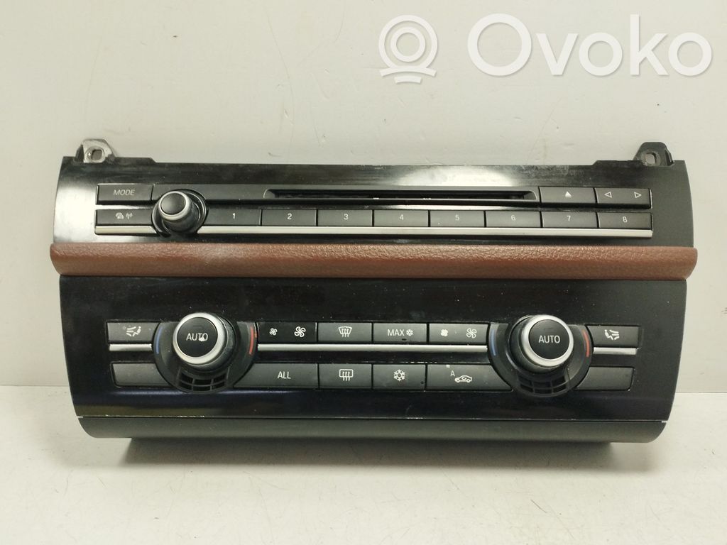 BMW 5 F10 F11 Climate control unit 