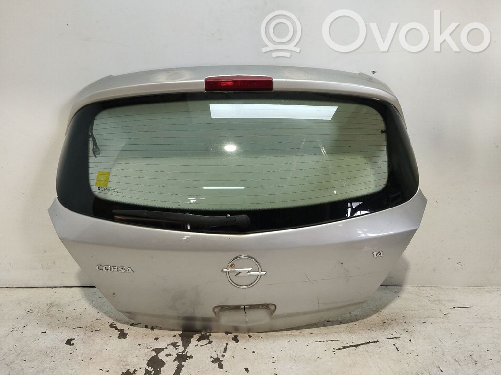 Opel Corsa D Tylna klapa bagażnika 