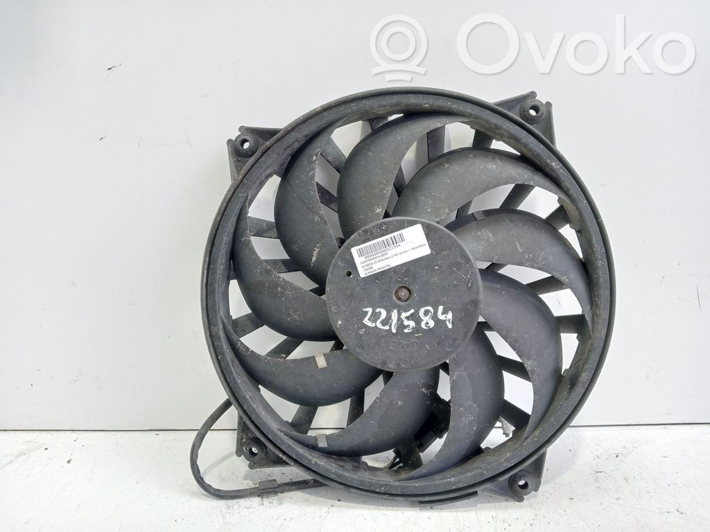 Citroen C5 Elektrisks radiatoru ventilators 