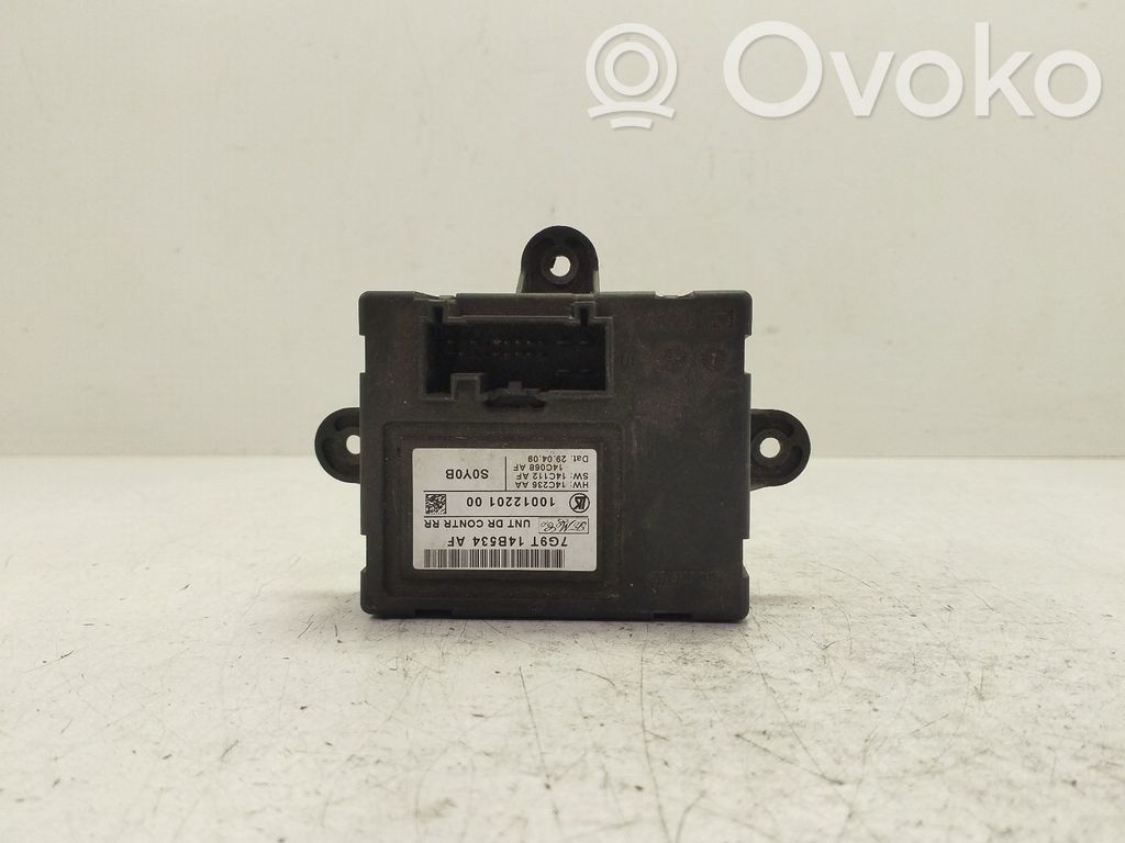 Other control units/modules   7G9T14B534AF