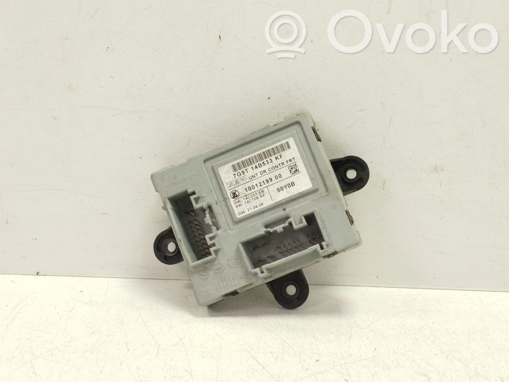 Other control units/modules   7G9T14B533KF