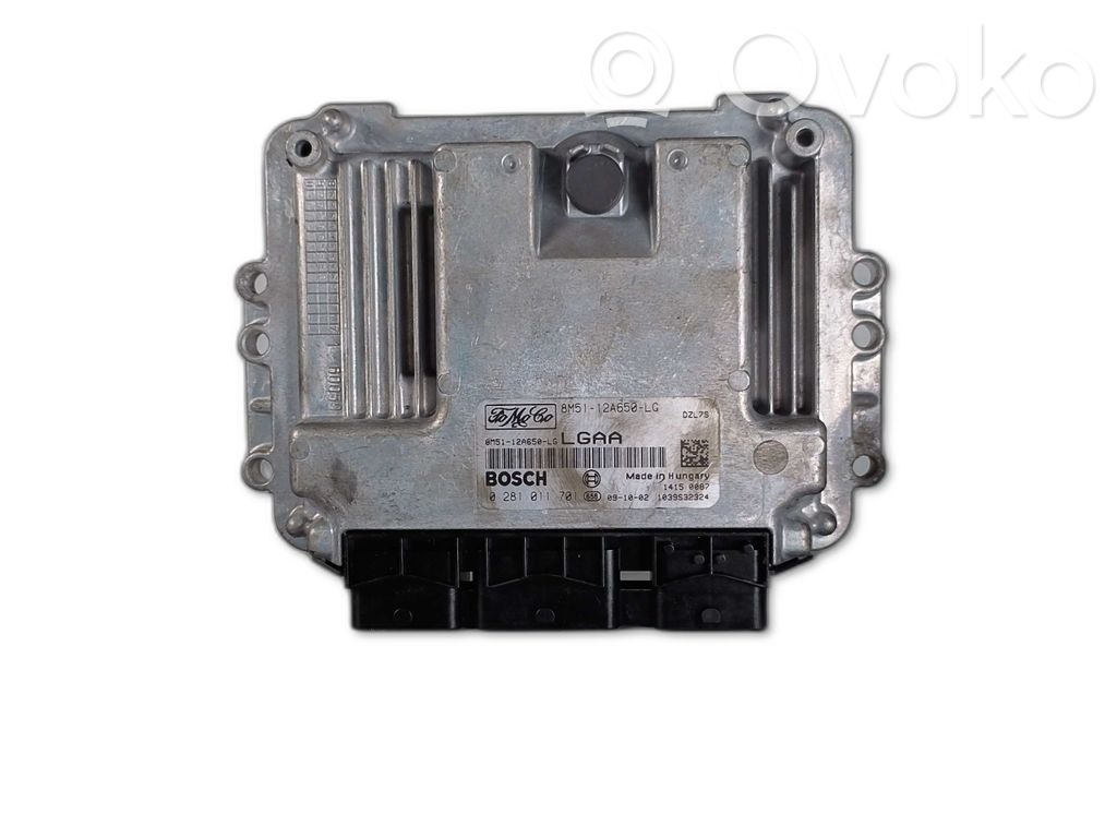 Engine control unit/module   8M5112A650LG,0281011701,1039S32324