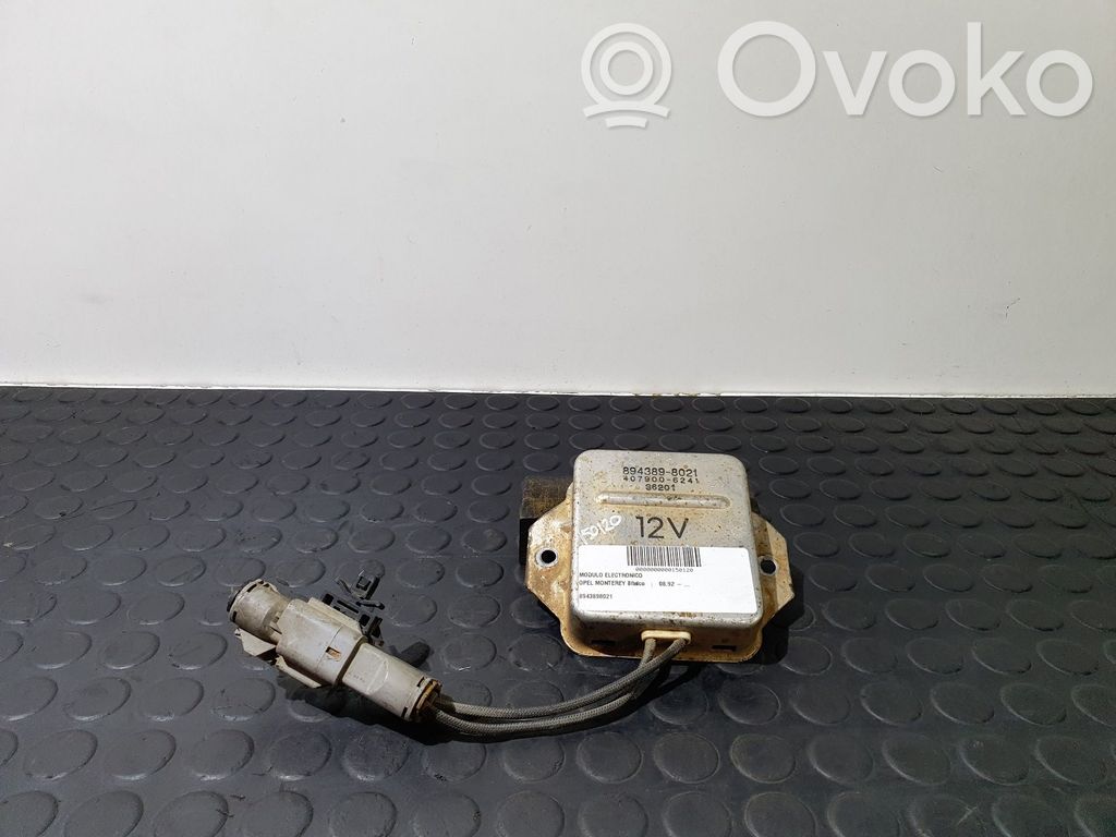 Opel Monterey Other control units/modules 
