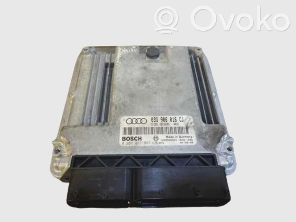 Engine control unit/module   0281011887