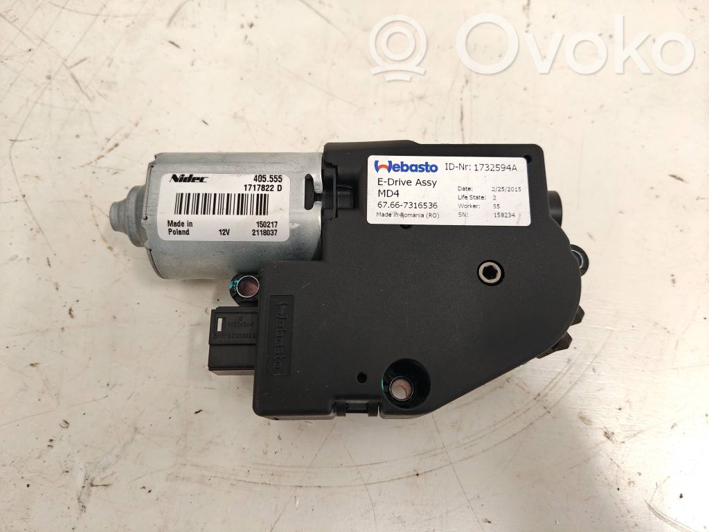 BMW 3 F30 F35 F31 Stoglangio varikliukas/ pavara 