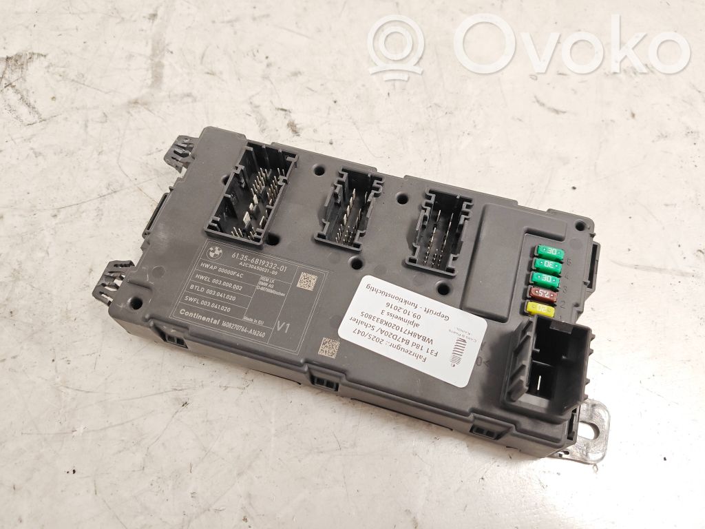 BMW 3 F30 F35 F31 Alte unități/module de control 