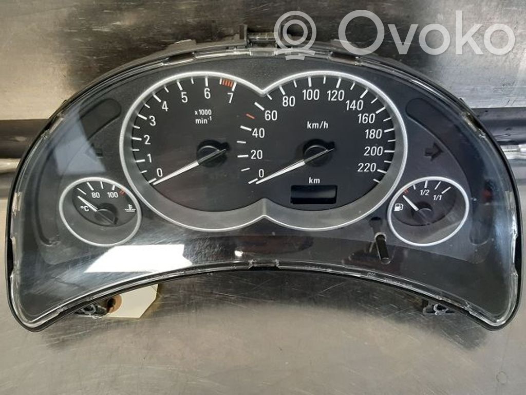 Opel Tigra B Velocímetro (tablero de instrumentos) 