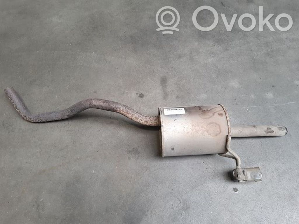Renault Clio IV Endtopf Schalldämpfer 