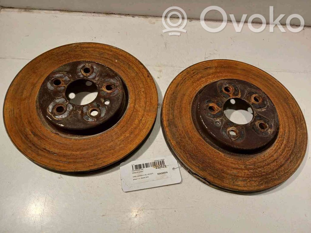 Opel Astra K Etujarrulevy 
