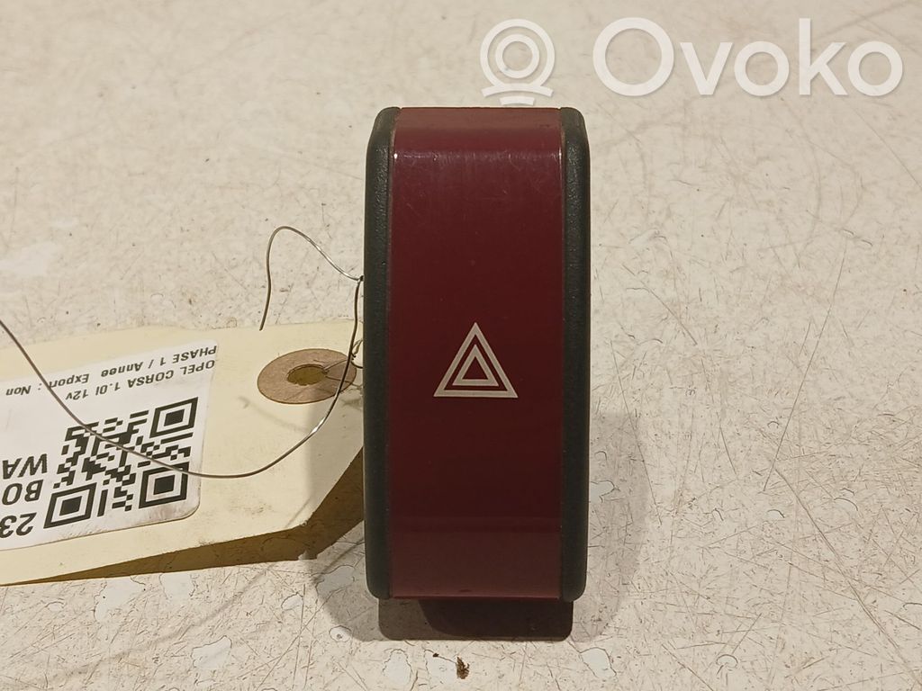 Opel Corsa C Hazard light switch 