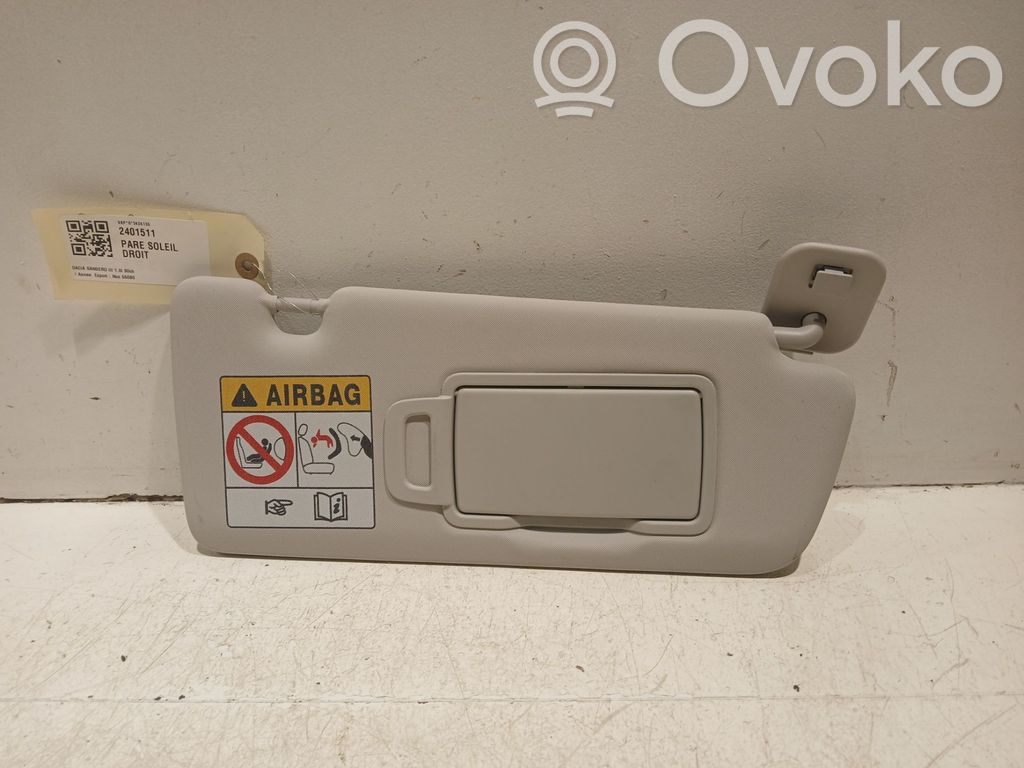 Dacia Sandero III Sun visor 