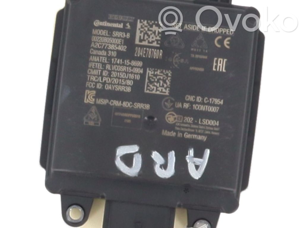 Renault Talisman Sensor de radar Distronic 
