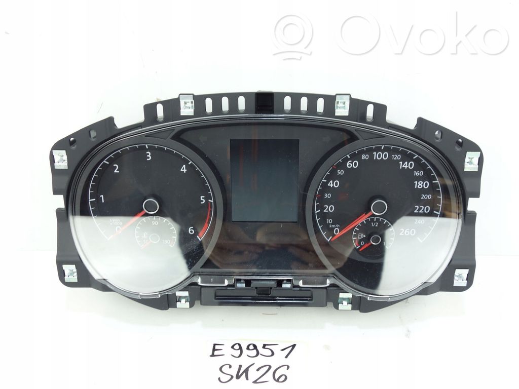 Geschwindigkeitsmesser Cockpit   5G1920741D,5G1920741D
