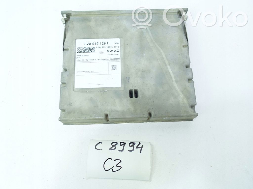 Radio / CD-Player / DVD-Player / Navigation   8V0919129H