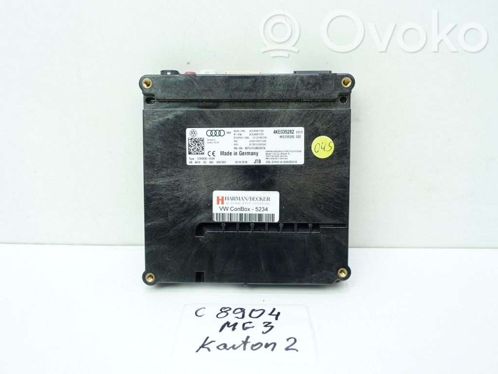 Audi A6 S6 C8 4K Other control units/modules 
