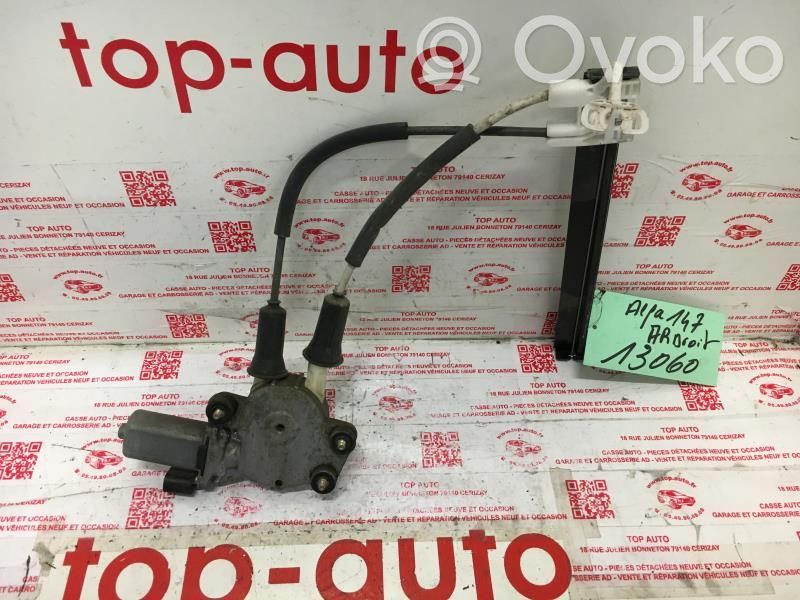 Alfa Romeo 147 Rear door window regulator with motor 