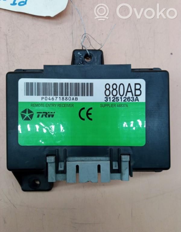 Engine control unit/module   P04671880AB