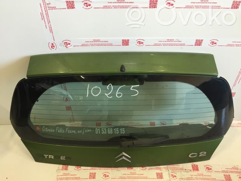 Citroen C2 Tailgate/trunk/boot lid 