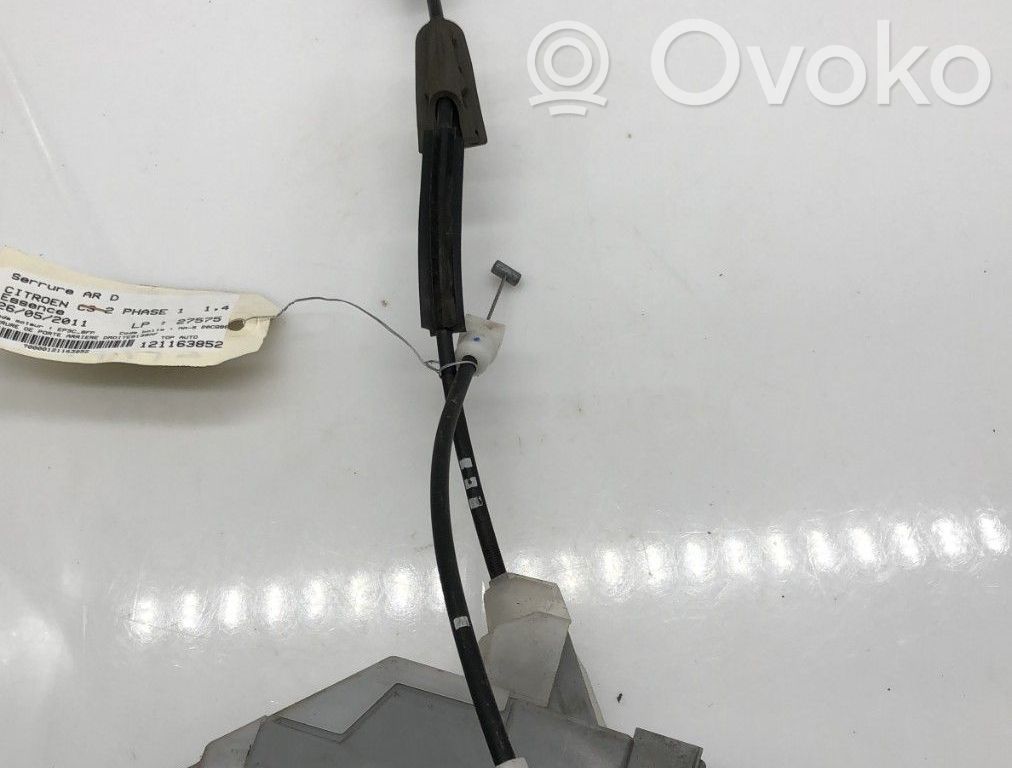 Citroen C3 Rear door lock 