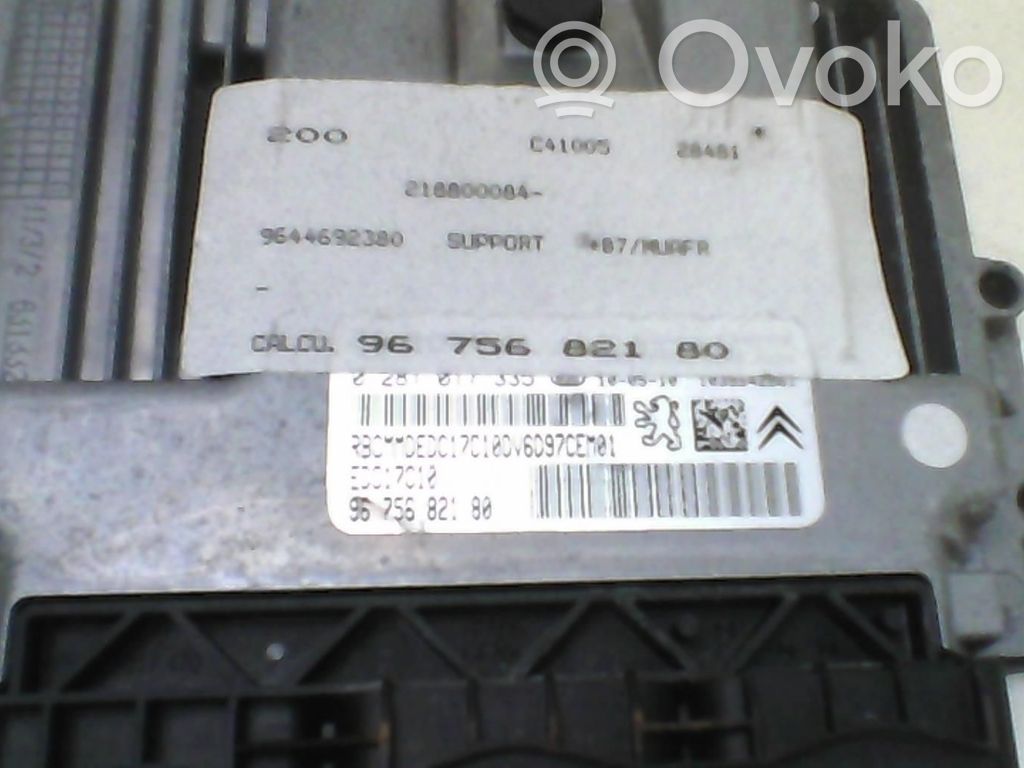 Citroen C4 II Engine control unit/module 
