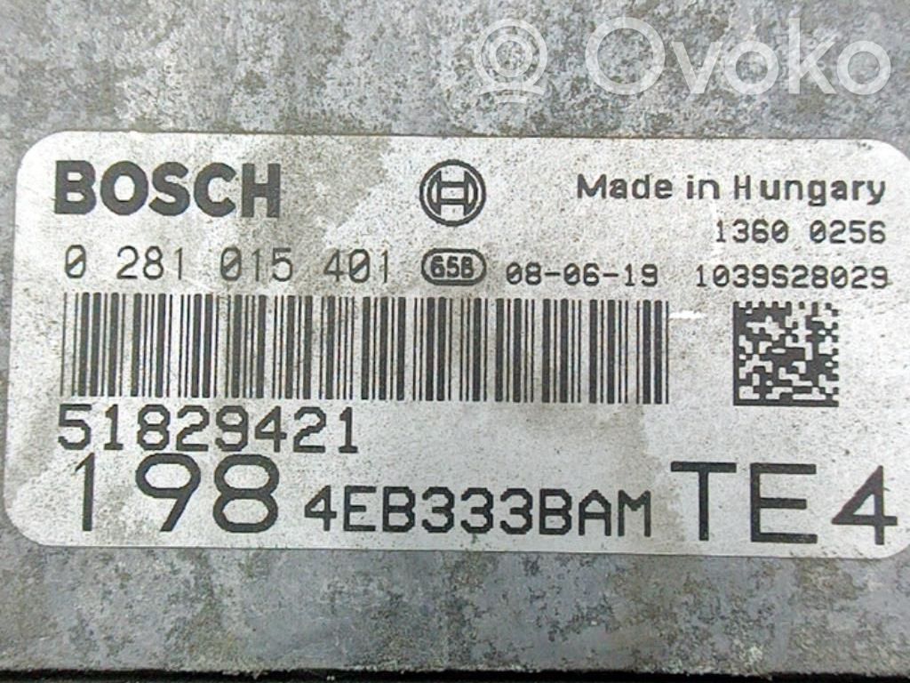 Fiat Bravo Engine control unit/module 