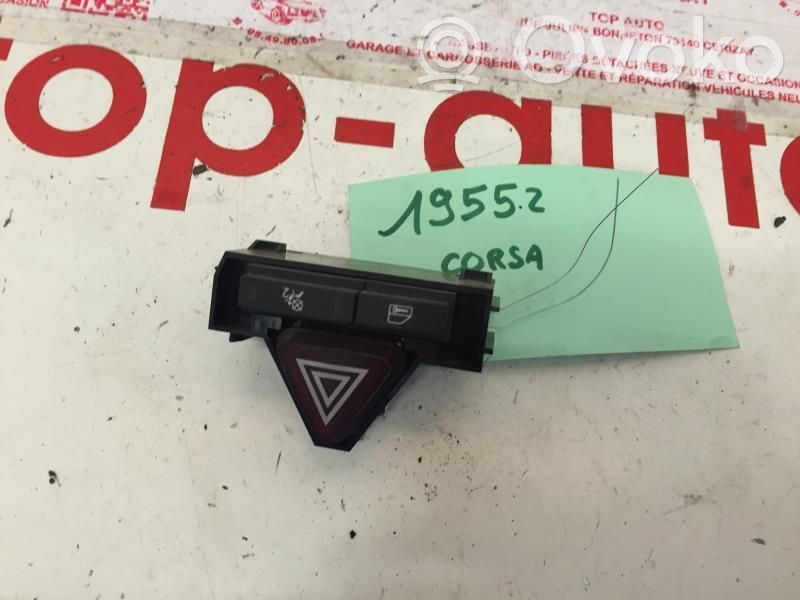 Opel Corsa D Hazard light switch 