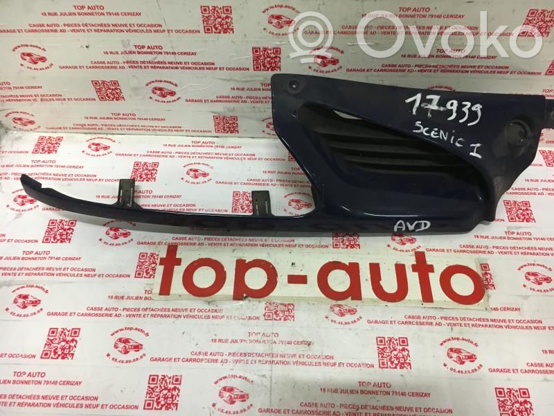 Renault Scenic I Front bumper upper radiator grill 
