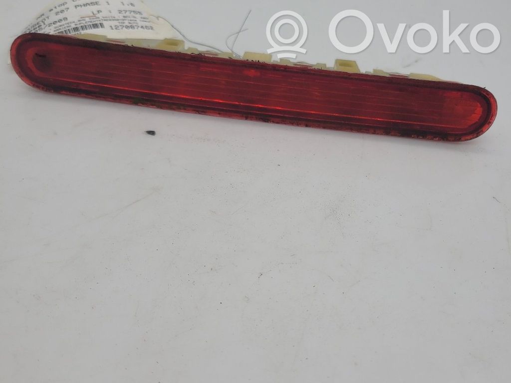 Peugeot 207 Luce d’arresto centrale/supplementare 