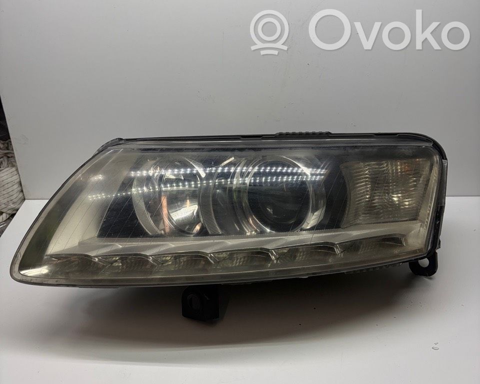 Audi A6 S6 C6 4F Lampa przednia 