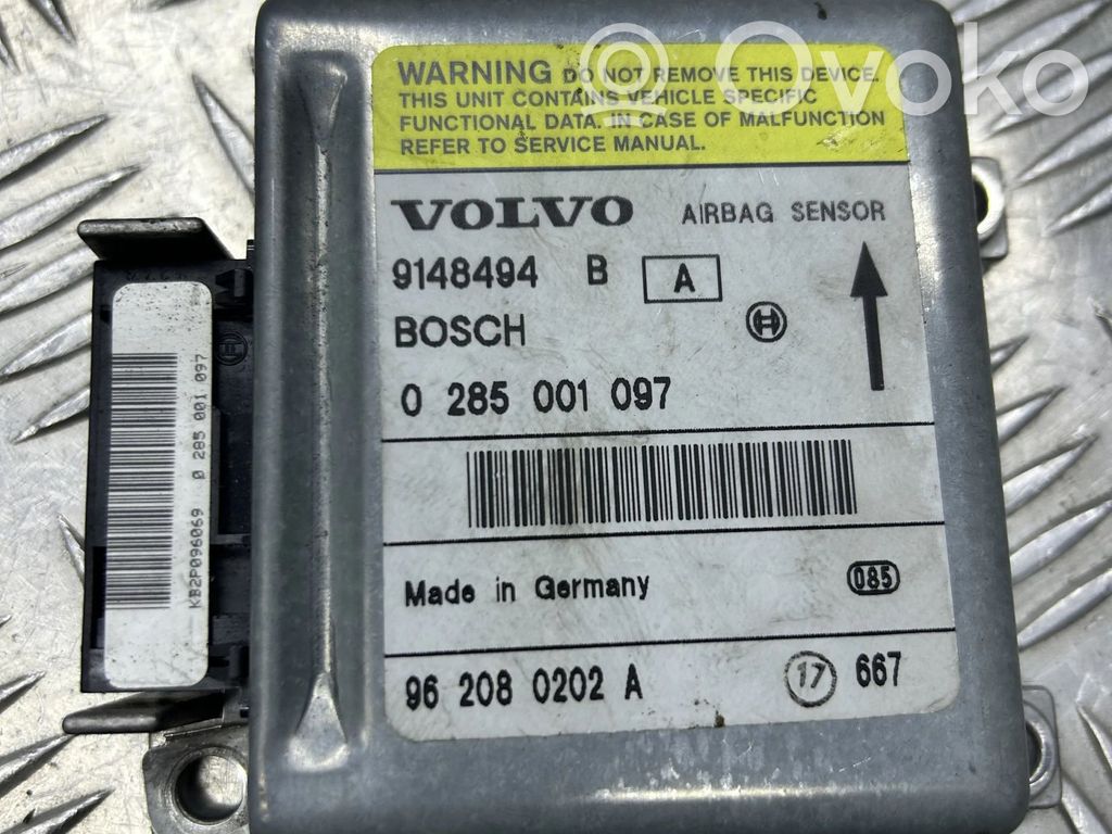 Volvo 850 Airbag control unit/module 