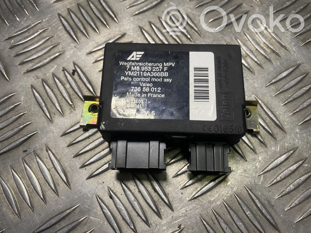 Immobilizer control unit/module   7M5953257F,73658012,YM2119A366BB