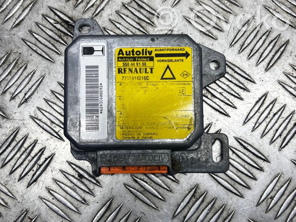 Renault Laguna I Airbag control unit/module 
