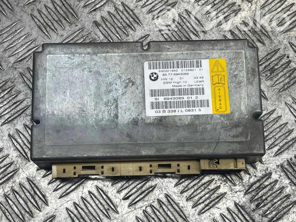 BMW 5 E60 E61 Airbag control unit/module 