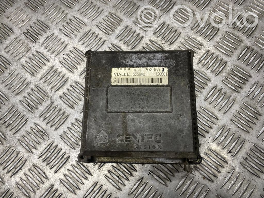 Volvo S80 LP gas control unit module 