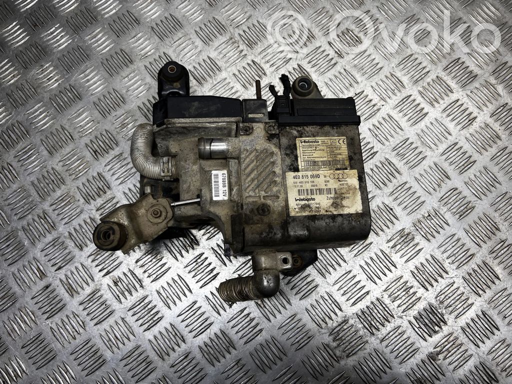 Audi A8 S8 D3 4E Autonomā apsilde ("Webasto") 