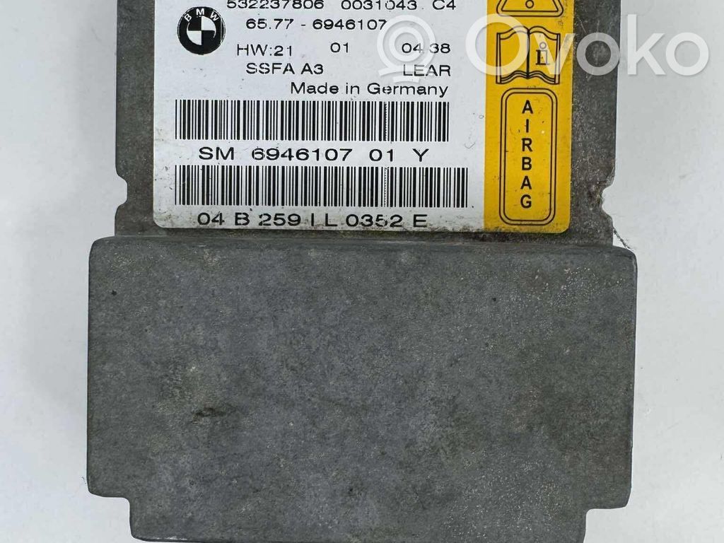 Airbag control unit/module   532237806,6946107