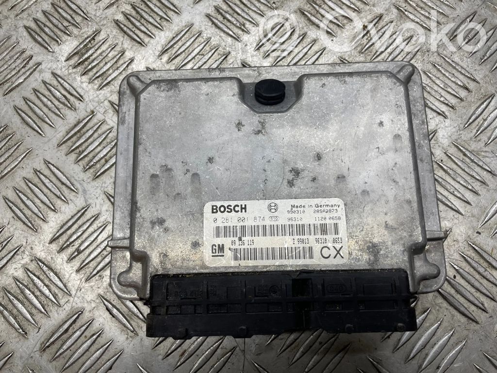 Opel Vectra B Engine control unit/module 