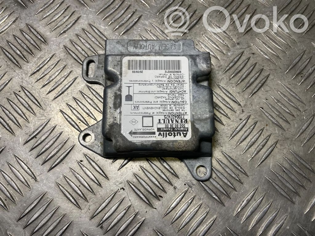 Renault Megane I Unitate/modul de comandă airbaguri 