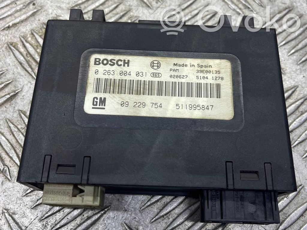 Opel Zafira A Parking PDC control unit/module 