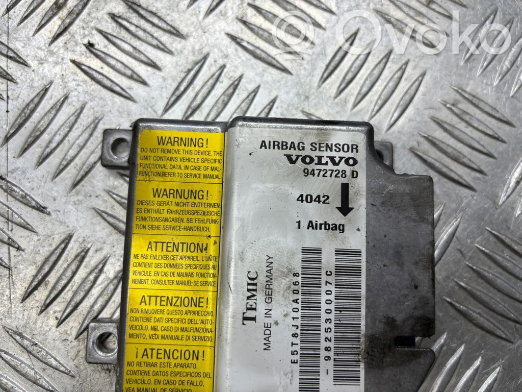 Volvo V70 Airbag control unit/module 