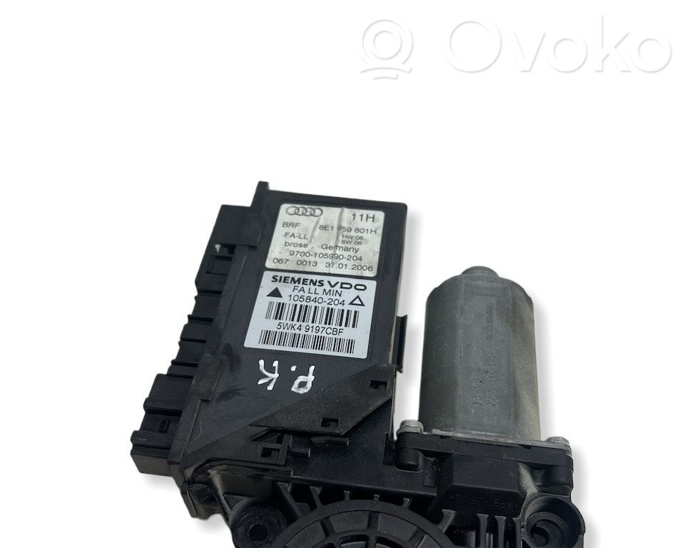 Audi A4 S4 B7 8E 8H Motor macara geam ușă față 