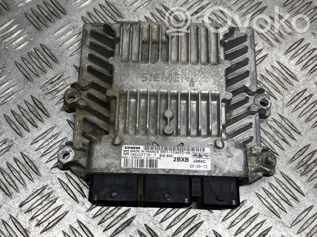Engine control unit/module   3M5112A650AB,5WS40211B