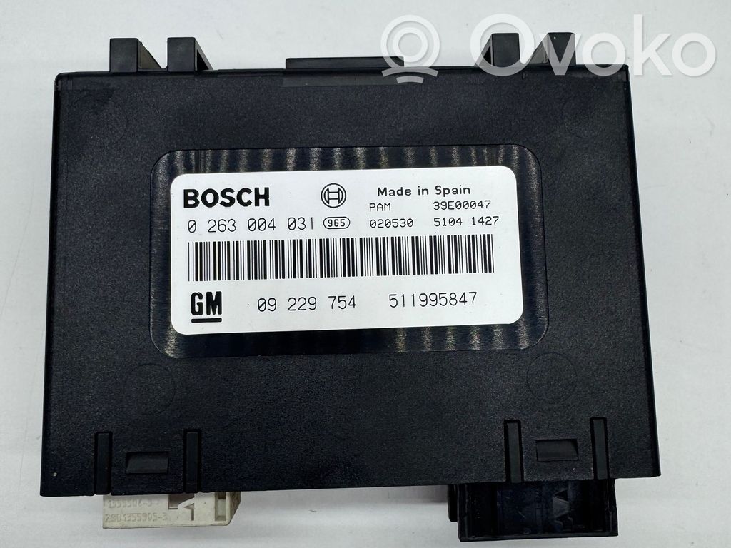 Opel Vectra C Unitate/modul de comandă parcare PDC 