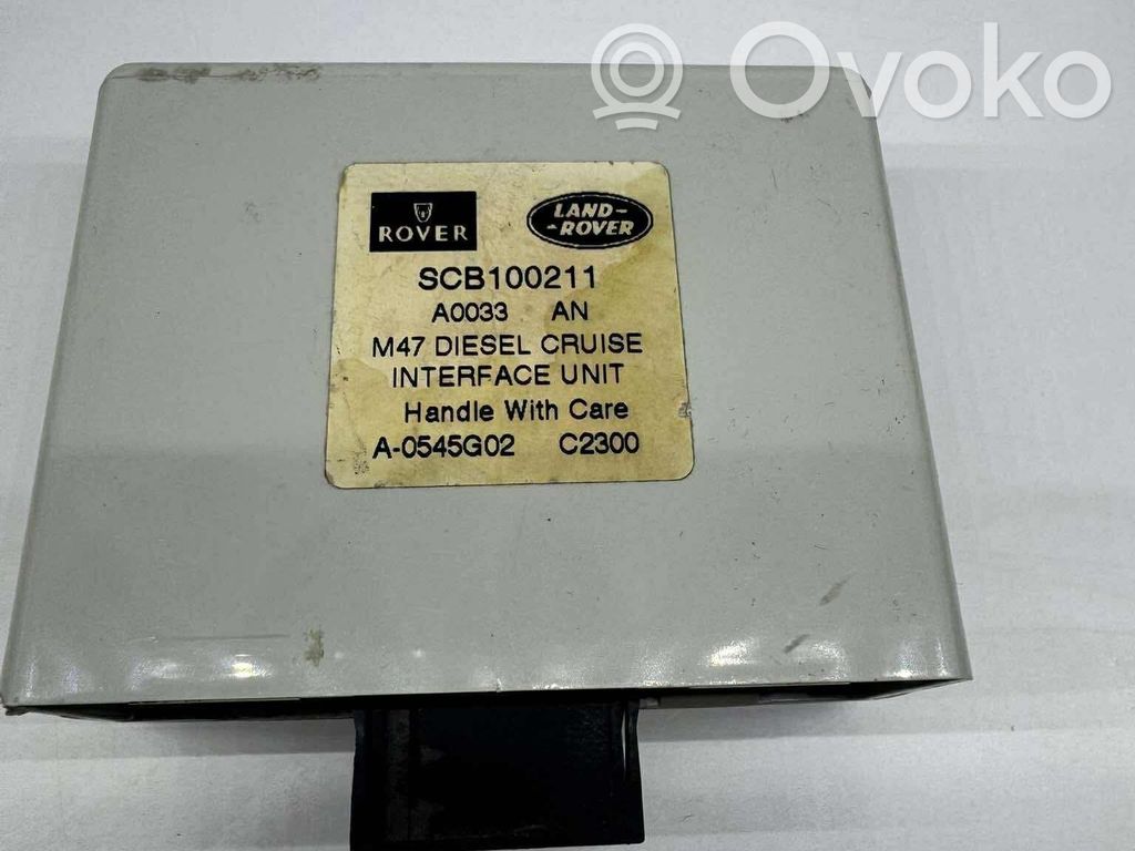 Rover 75 Cruise control unit/module 