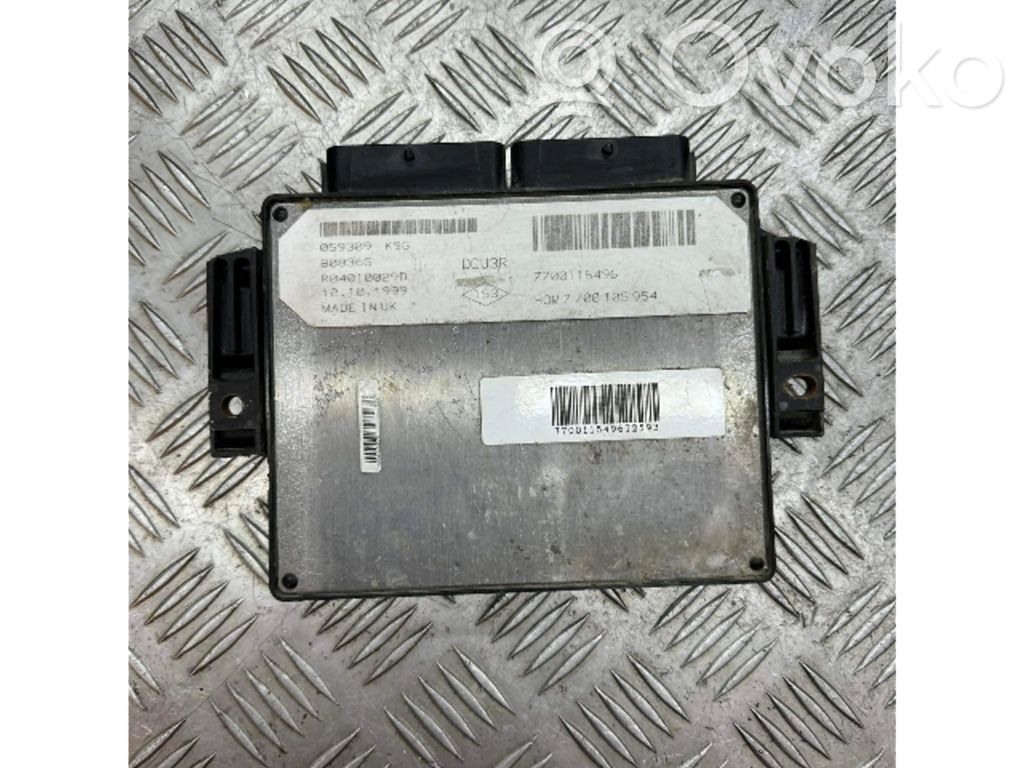 Renault Megane I Engine control unit/module 