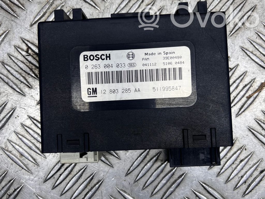Parking PDC control unit/module   12803285AA,0263004033,541995847