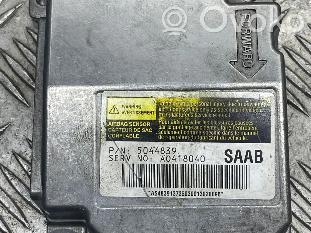 Airbag control unit/module   5044839,A0418040