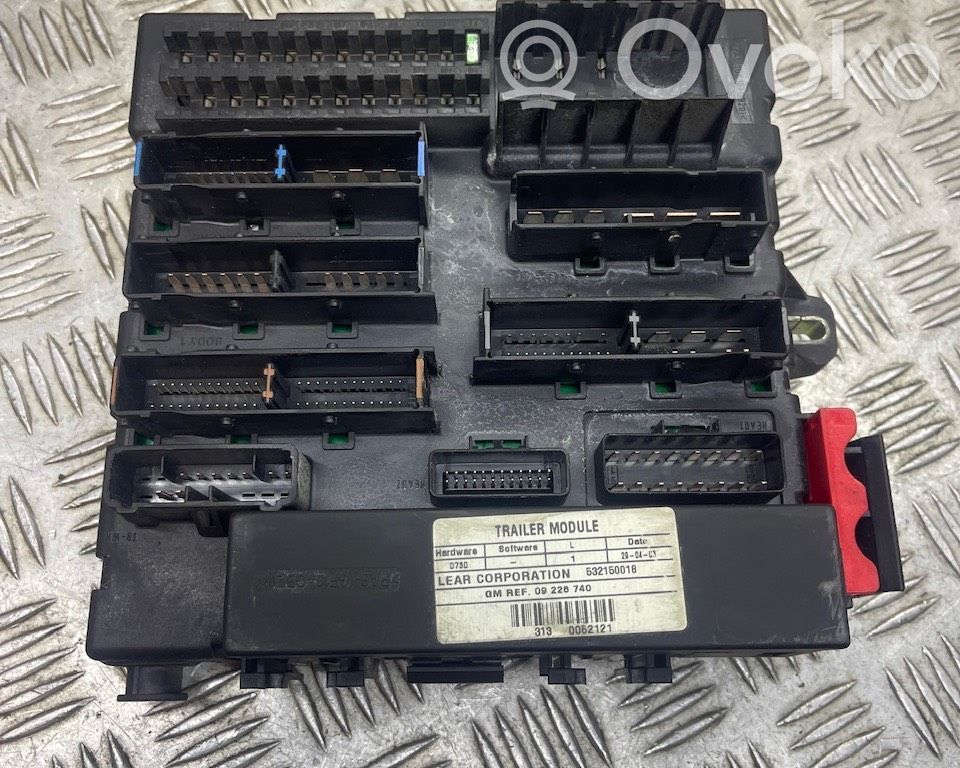 Opel Meriva A Fuse module 