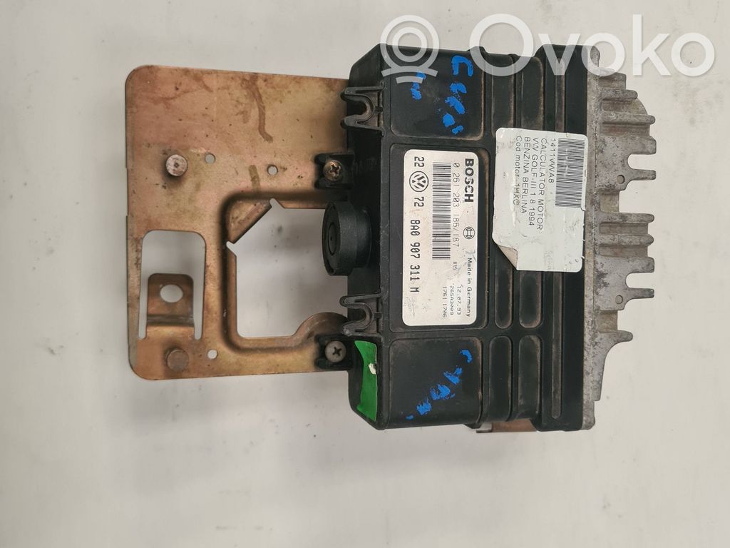 Engine control unit/module   8A0907311M,26SA3009,0261203186