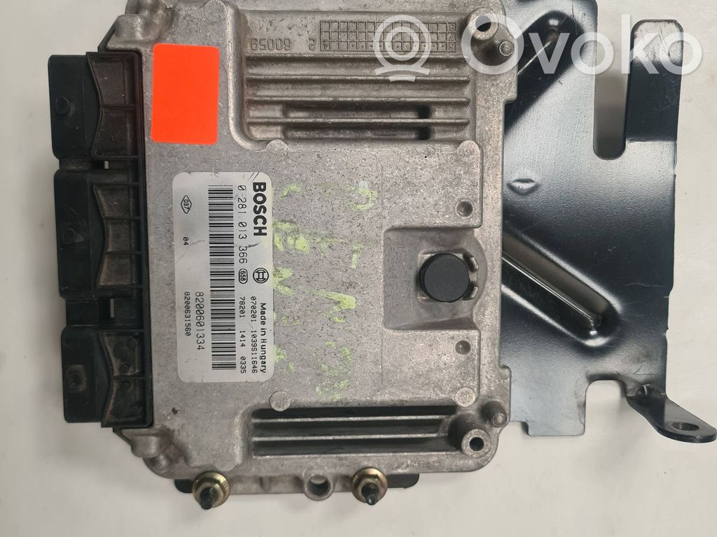 Engine control unit/module   8200631560,8200601334,0281013366